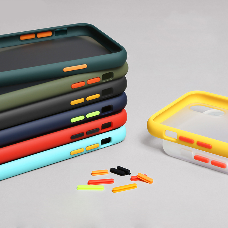 Bakeey-for-Xiaomi-Redmi-9-Case-Matte-Translucent-Anti-Scratch-Anti-Fingerprint-Soft-TPU--Hard-PC-Pro-1735304-6