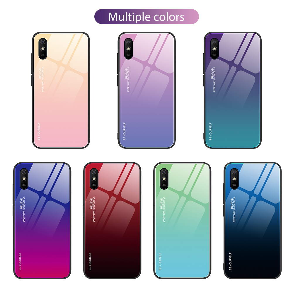 Bakeey-for-Xiaomi-Redmi-9A-Case-Gradient-Color-Tempered-Glass-Shockproof-Scratch-Resistant-Protectiv-1715270-9