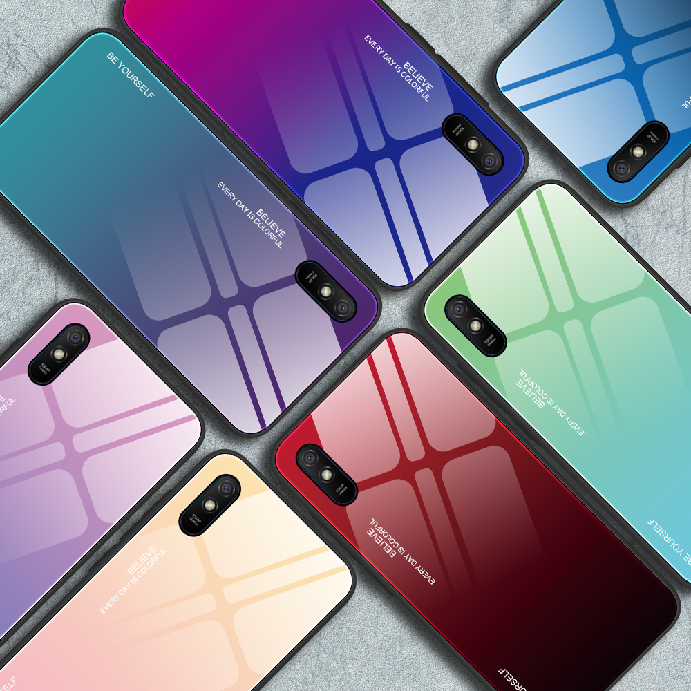 Bakeey-for-Xiaomi-Redmi-9A-Case-Gradient-Color-Tempered-Glass-Shockproof-Scratch-Resistant-Protectiv-1715270-10