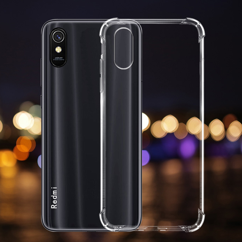 Bakeey-for-Xiaomi-Redmi-9A-Case-with-Air-Bag-Shockproof-Transparent-Non-Yellow-Soft-TPU-Protective-C-1723269-8