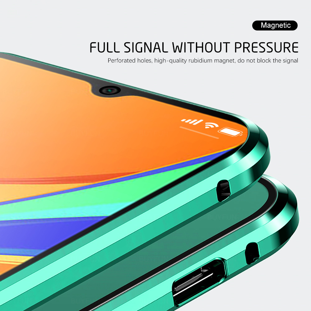 Bakeey-for-Xiaomi-Redmi-9C-Case-360ordm-Magnetic-Flip-Touch-Screen-Double-Sided-9H-Tempered-Glass--M-1763104-7