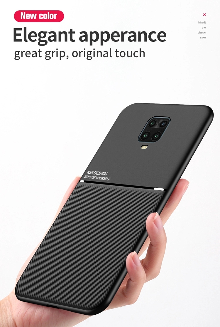 Bakeey-for-Xiaomi-Redmi-9C-Case-Magnetic-Texture-Non-slip-Leather-TPU-Shockproof-Protective-Case--No-1762821-7