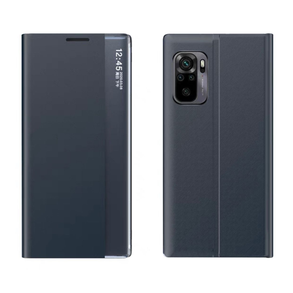 Bakeey-for-Xiaomi-Redmi-Note-10---Redmi-Note-10S-Case-Magnetic-Foldable-Flip-Smart-Sleep-Window-View-1833214-13