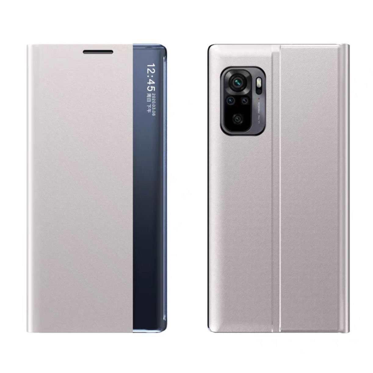 Bakeey-for-Xiaomi-Redmi-Note-10---Redmi-Note-10S-Case-Magnetic-Foldable-Flip-Smart-Sleep-Window-View-1833214-9