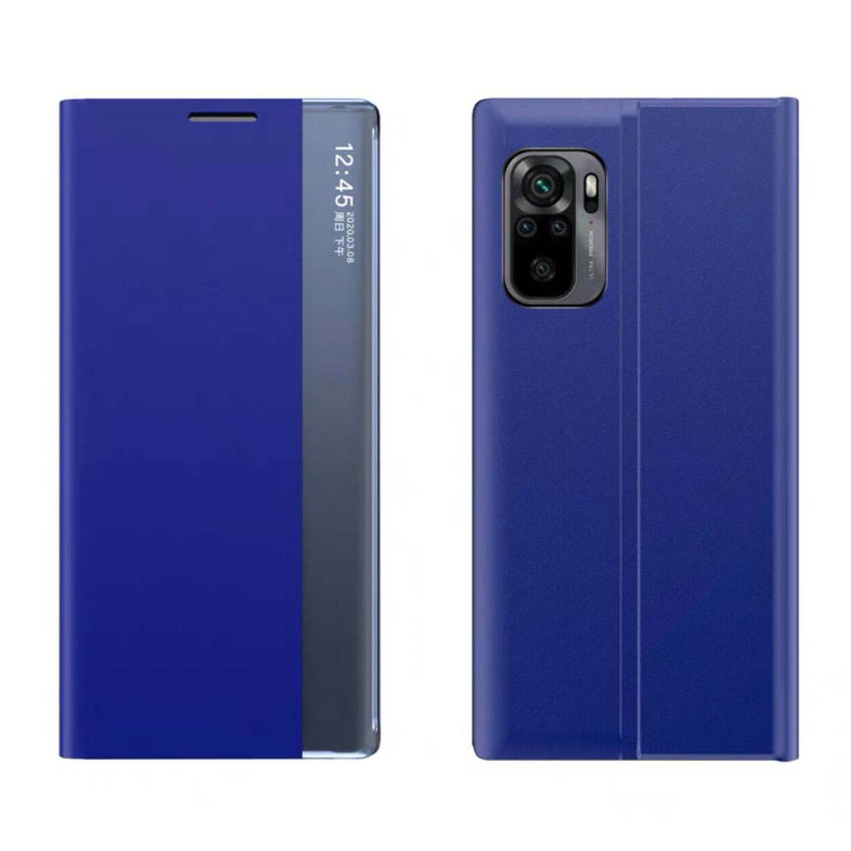 Bakeey-for-Xiaomi-Redmi-Note-10---Redmi-Note-10S-Case-Magnetic-Foldable-Flip-Smart-Sleep-Window-View-1833214-10