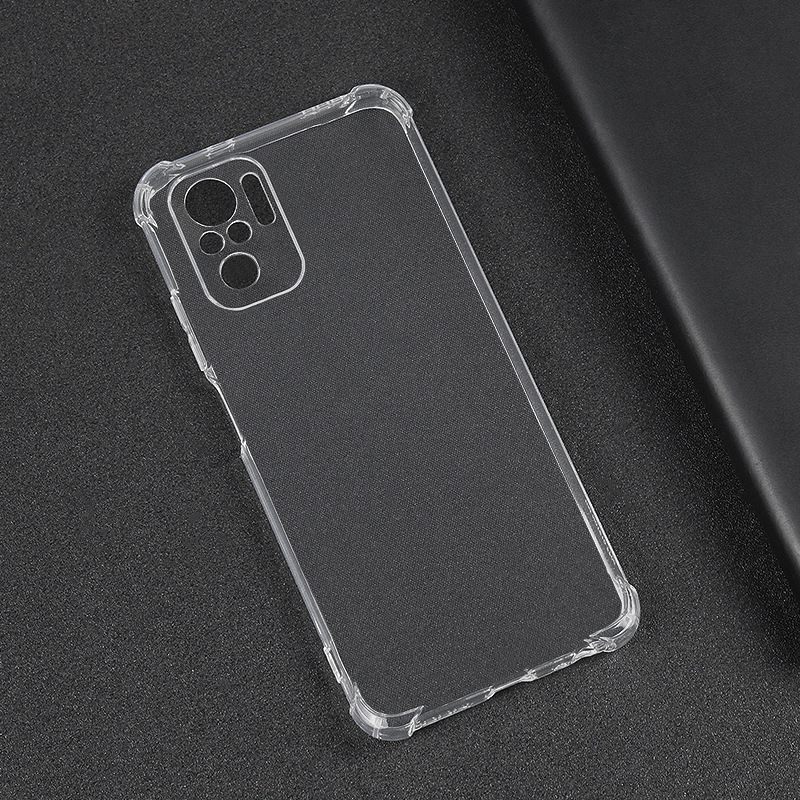 Bakeey-for-Xiaomi-Redmi-Note-10--Redmi-Note-10S-Case-with-Air-Bag-Shockproof-Transparent-Non-Yellow--1832712-3