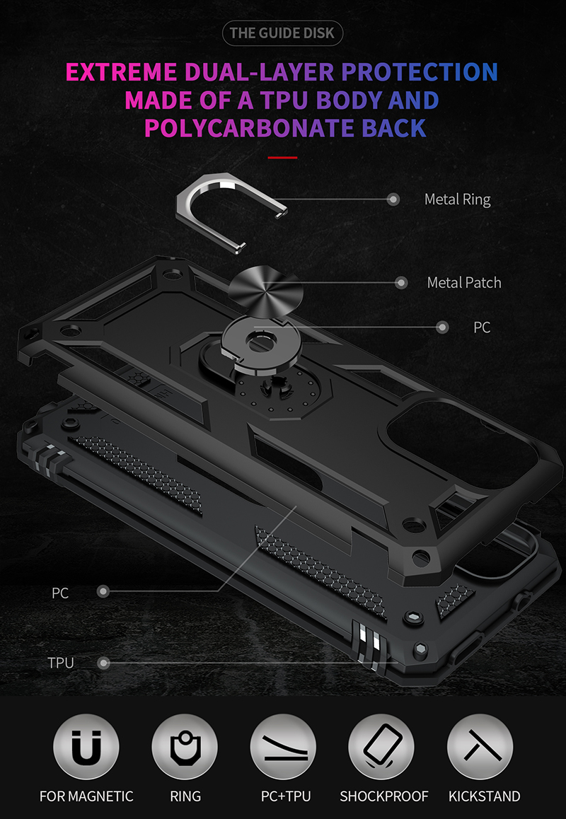 Bakeey-for-Xiaomi-Redmi-Note-10-4G-Redmi-Note-10S-Case-Armor-Bumpers-Shockproof-Magnetic-with-360-Ro-1868029-2
