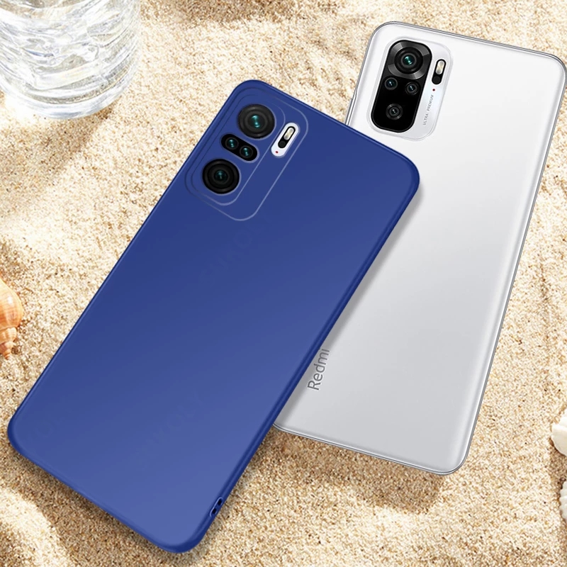 Bakeey-for-Xiaomi-Redmi-Note-10-4G-Redmi-Note-10S-Case-Silky-Smooth-Anti-Fingerprint-Shockproof-Hard-1864300-6