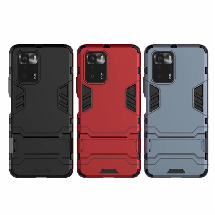 Bakeey-for-Xiaomi-Redmi-Note-10-Pro-5G-Case-Armor-with-Bracket-Shockproof-PC-Protective-Case-Back-Co-1864751-11