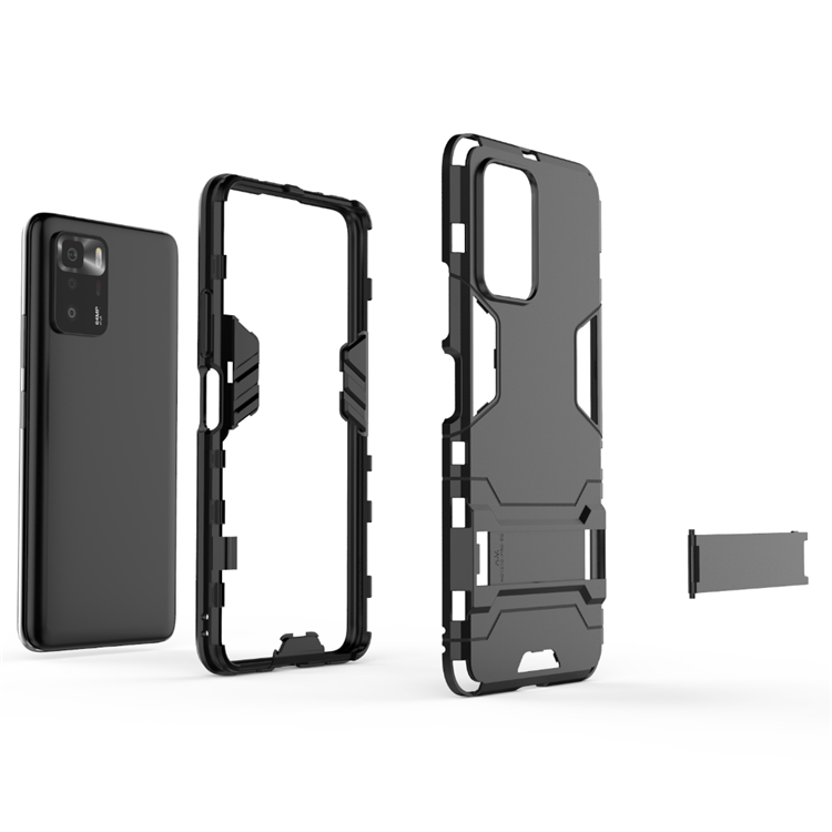 Bakeey-for-Xiaomi-Redmi-Note-10-Pro-5G-Case-Armor-with-Bracket-Shockproof-PC-Protective-Case-Back-Co-1864751-8