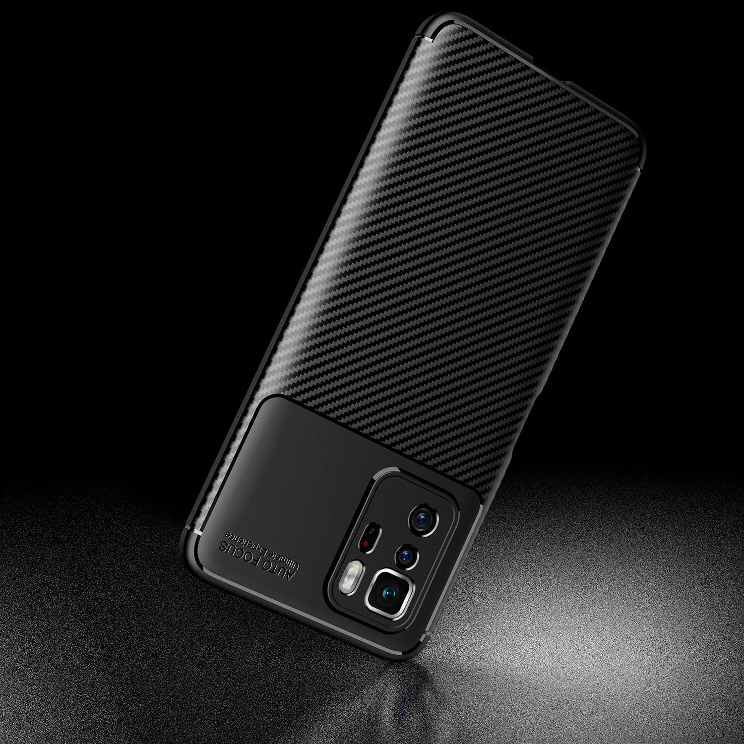 Bakeey-for-Xiaomi-Redmi-Note-10-Pro-5G-Case-Luxury-Carbon-Fiber-Pattern-Shockproof-Silicone-Protecti-1866174-3