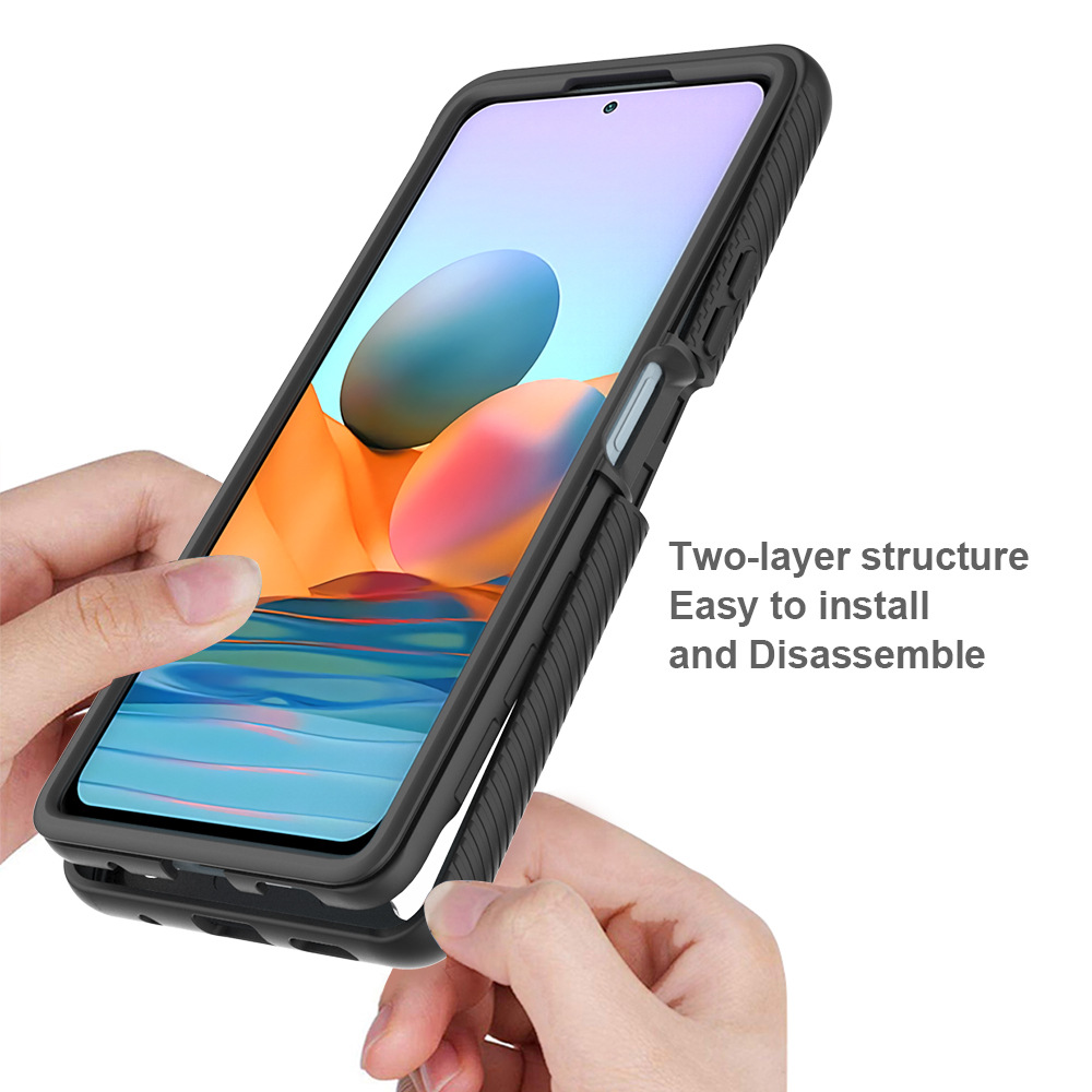 Bakeey-for-Xiaomi-Redmi-Note-10-Pro-Redmi-Note-10-Pro-Max-Case-2-IN-1-Shockproof-Anti-Fingerprint-Tr-1868500-5