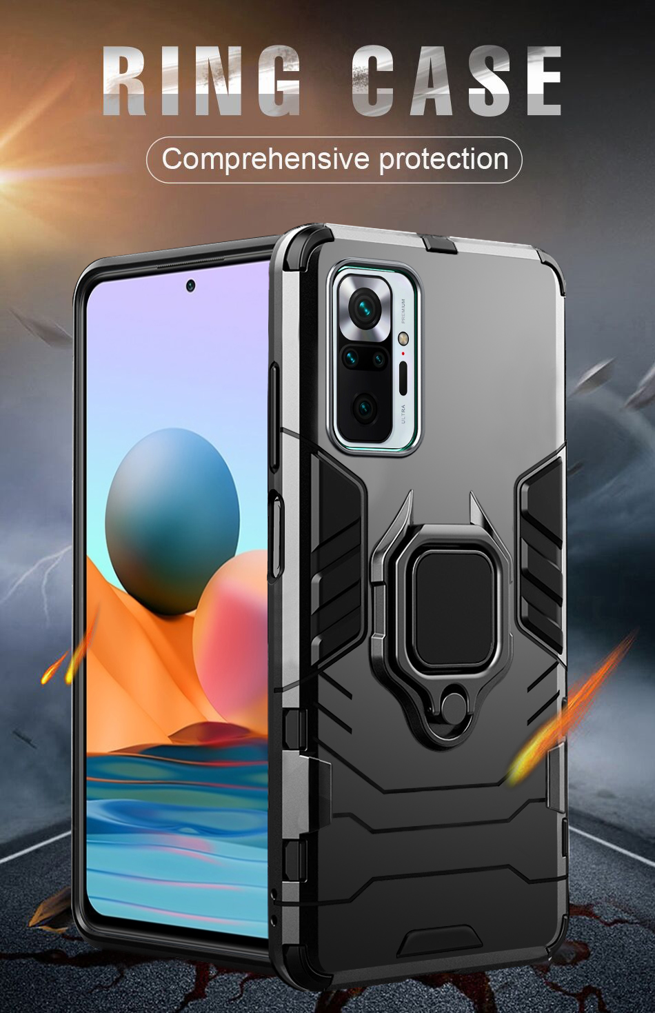 Bakeey-for-Xiaomi-Redmi-Note-10-Pro-Redmi-Note-10-Pro-Max-Case-Armor-Shockproof-Magnetic-with-360deg-1845740-1