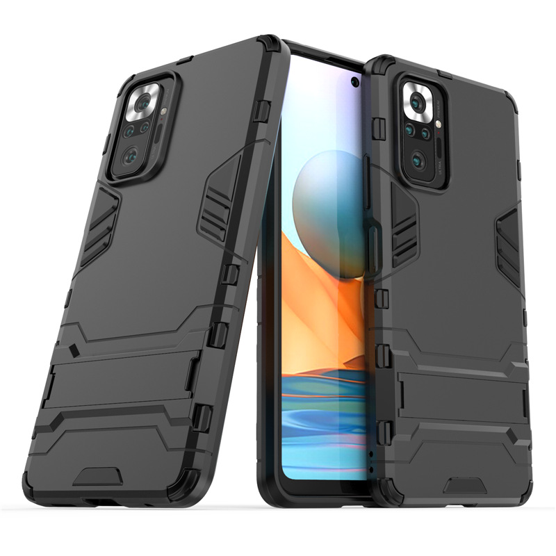 Bakeey-for-Xiaomi-Redmi-Note-10-Pro-Redmi-Note-10-Pro-Max-Case-Armor-with-Bracket-Shockproof-PC-Prot-1846158-1