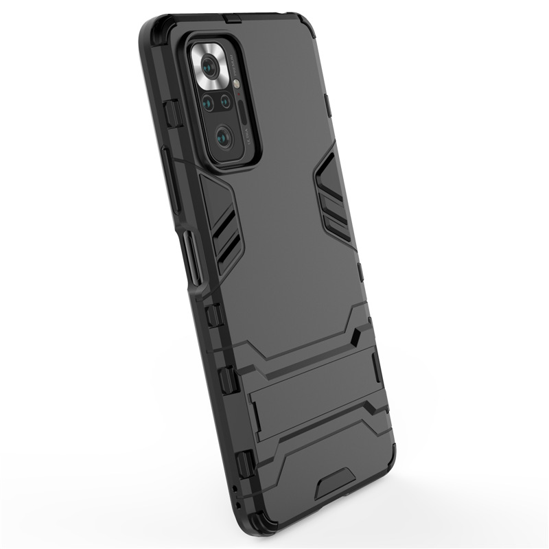 Bakeey-for-Xiaomi-Redmi-Note-10-Pro-Redmi-Note-10-Pro-Max-Case-Armor-with-Bracket-Shockproof-PC-Prot-1846158-3