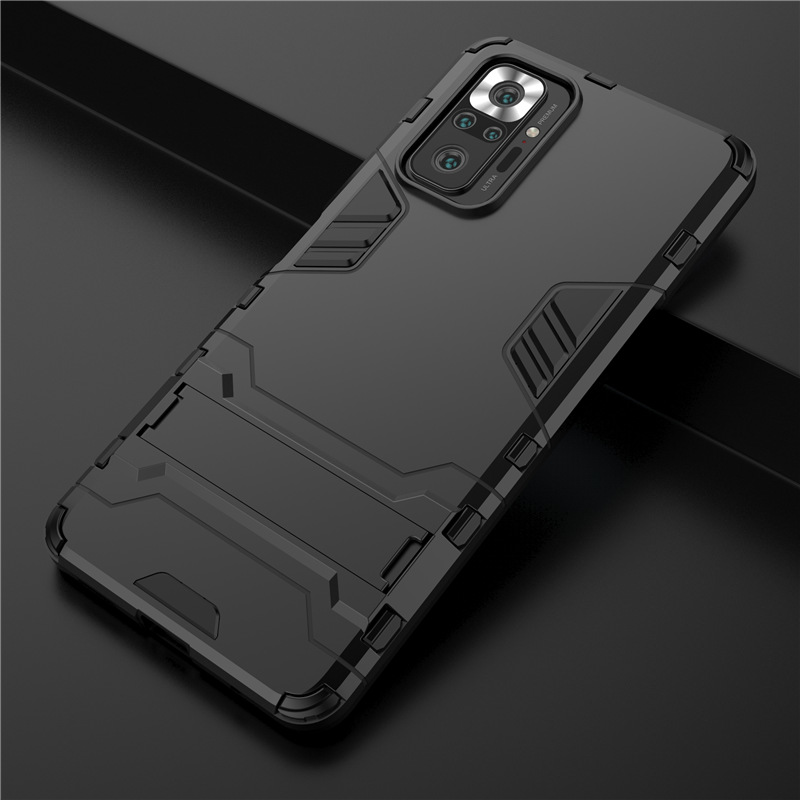 Bakeey-for-Xiaomi-Redmi-Note-10-Pro-Redmi-Note-10-Pro-Max-Case-Armor-with-Bracket-Shockproof-PC-Prot-1846158-9