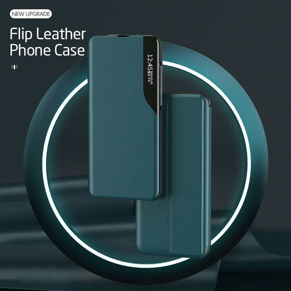 Bakeey-for-Xiaomi-Redmi-Note-10-Pro-Redmi-Note-10-Pro-Max-Case-Magnetic-Flip-Smart-Sleep-Window-View-1846211-1
