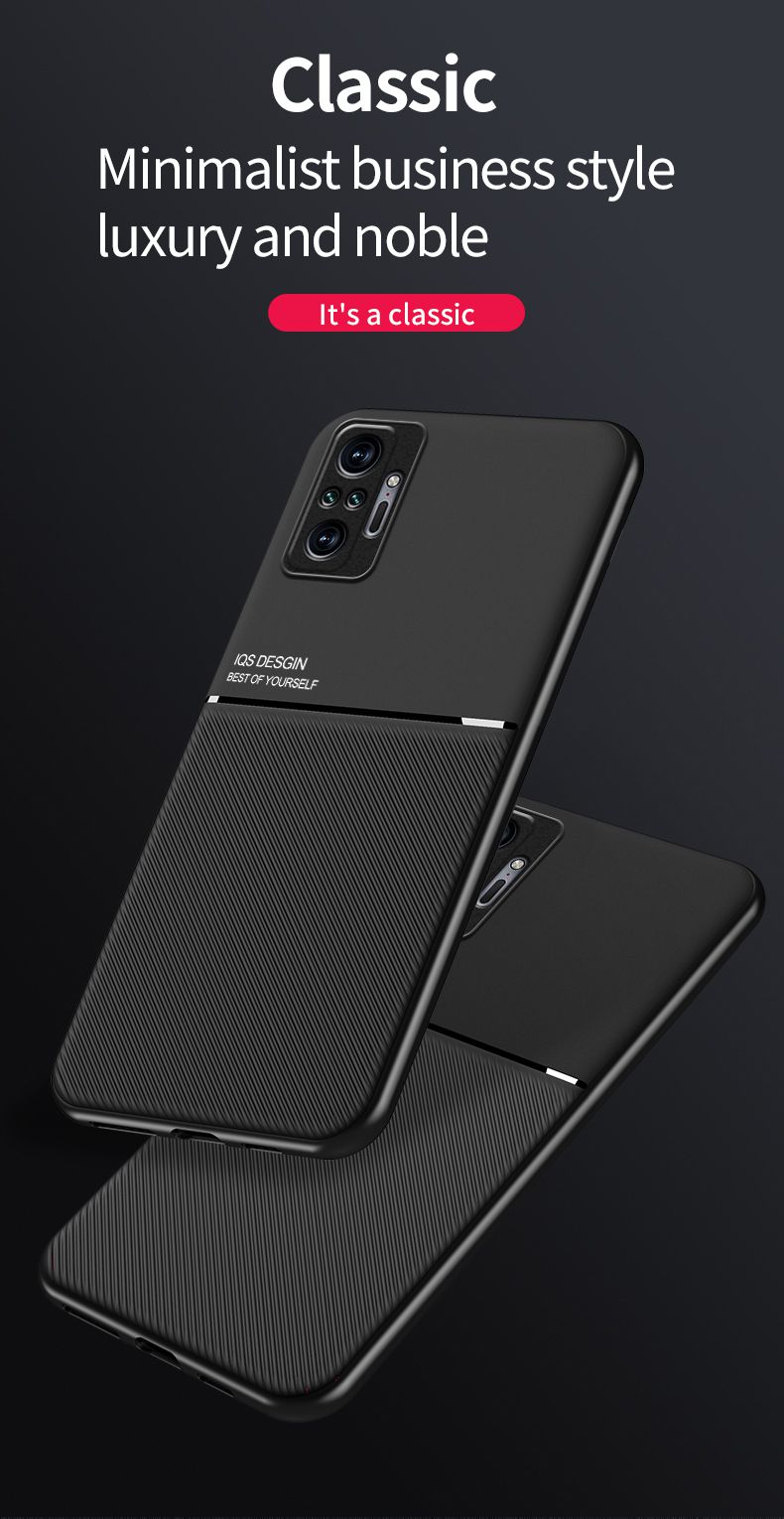 Bakeey-for-Xiaomi-Redmi-Note-10-Pro-Redmi-Note-10-Pro-Max-Case-Magnetic-Leather-Texture-Non-Slip-TPU-1867377-1