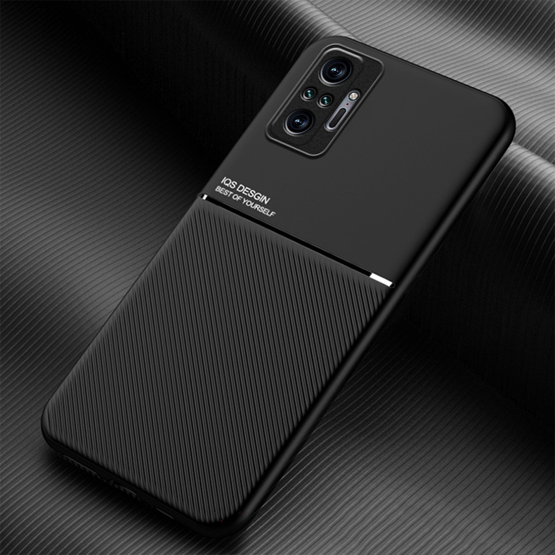 Bakeey-for-Xiaomi-Redmi-Note-10-Pro-Redmi-Note-10-Pro-Max-Case-Magnetic-Leather-Texture-Non-Slip-TPU-1867377-10