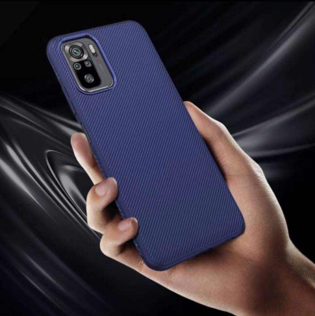 Bakeey-for-Xiaomi-Redmi-Note-10-Redmi-Note-10S-Case-Carbon-Fiber-Texture-Slim-Soft-Silicone-Shockpro-1848477-7