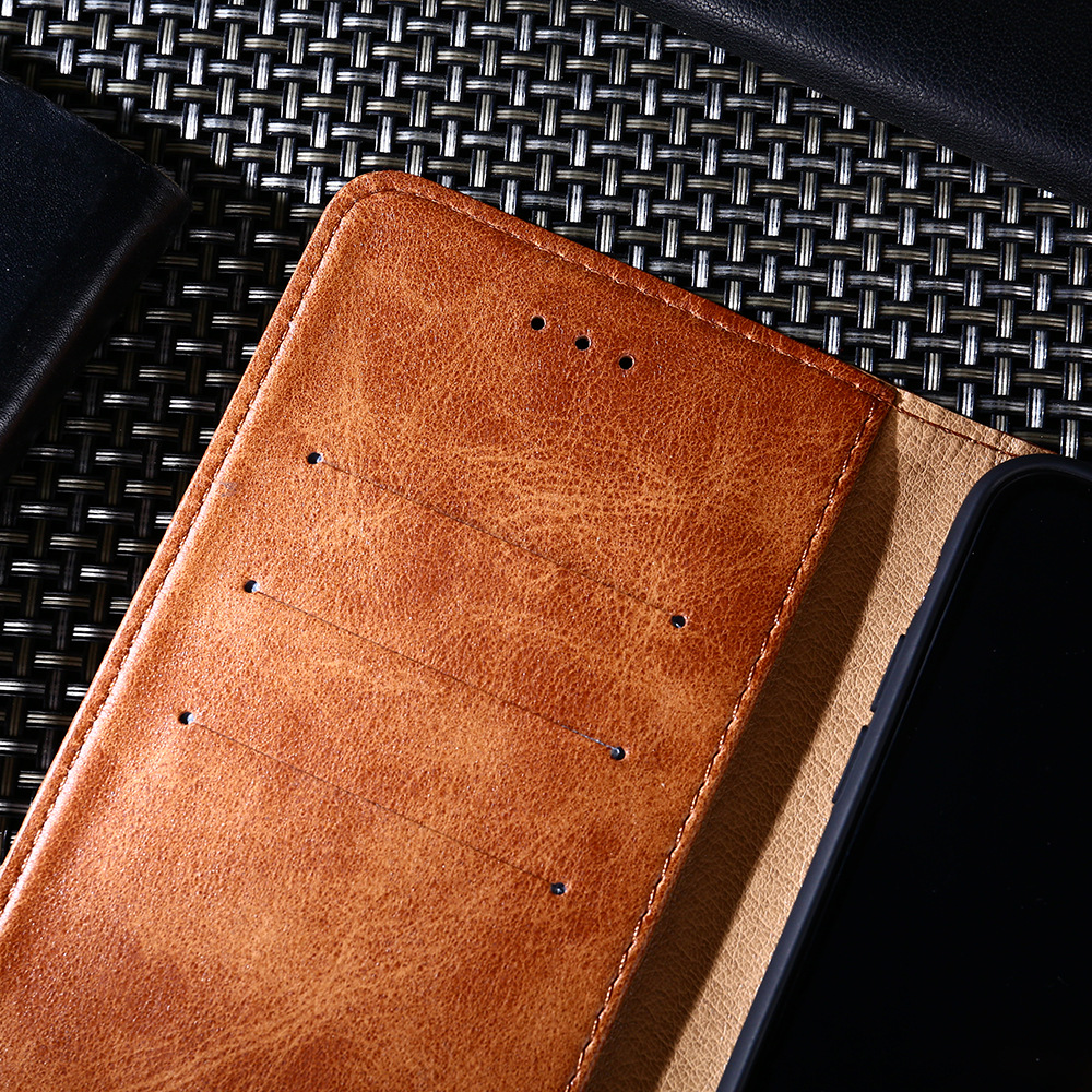 Bakeey-for-Xiaomi-Redmi-Note-10-Redmi-Note-10S-Case-Retro-Flip-with-Multi-Card-Slot-PU-Leather-Shock-1851119-2
