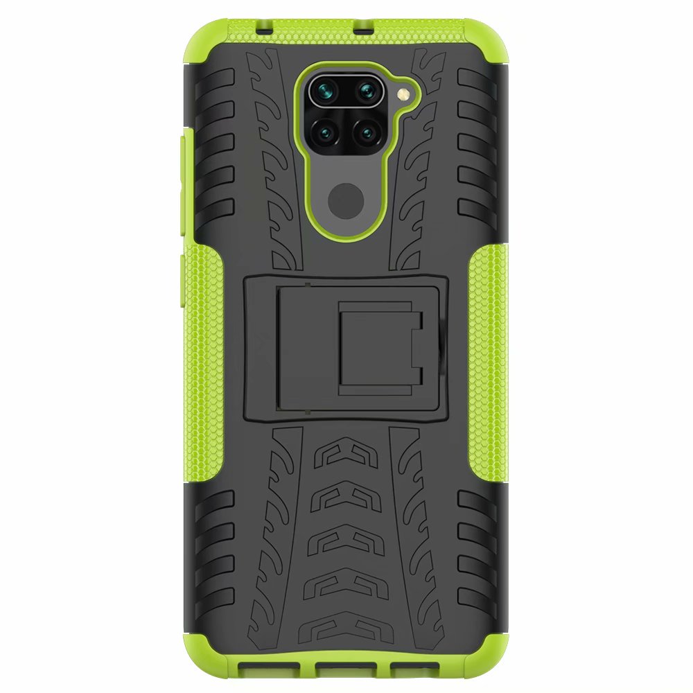 Bakeey-for-Xiaomi-Redmi-Note-9--Redmi-10X-4G-Case-Armor-Shockproof-Non-slip-with-Bracket-Stand-Prote-1714144-2