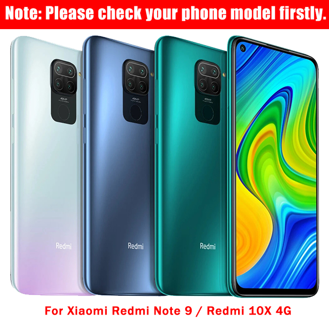 Bakeey-for-Xiaomi-Redmi-Note-9--Redmi-10X-4G-Case-Brushed-Pattern-Flip-with-Stand-Card-Slot-Shockpro-1734211-1
