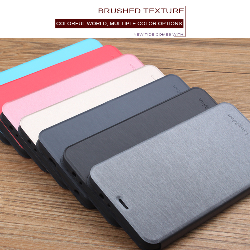 Bakeey-for-Xiaomi-Redmi-Note-9--Redmi-10X-4G-Case-Brushed-Pattern-Flip-with-Stand-Card-Slot-Shockpro-1734211-8