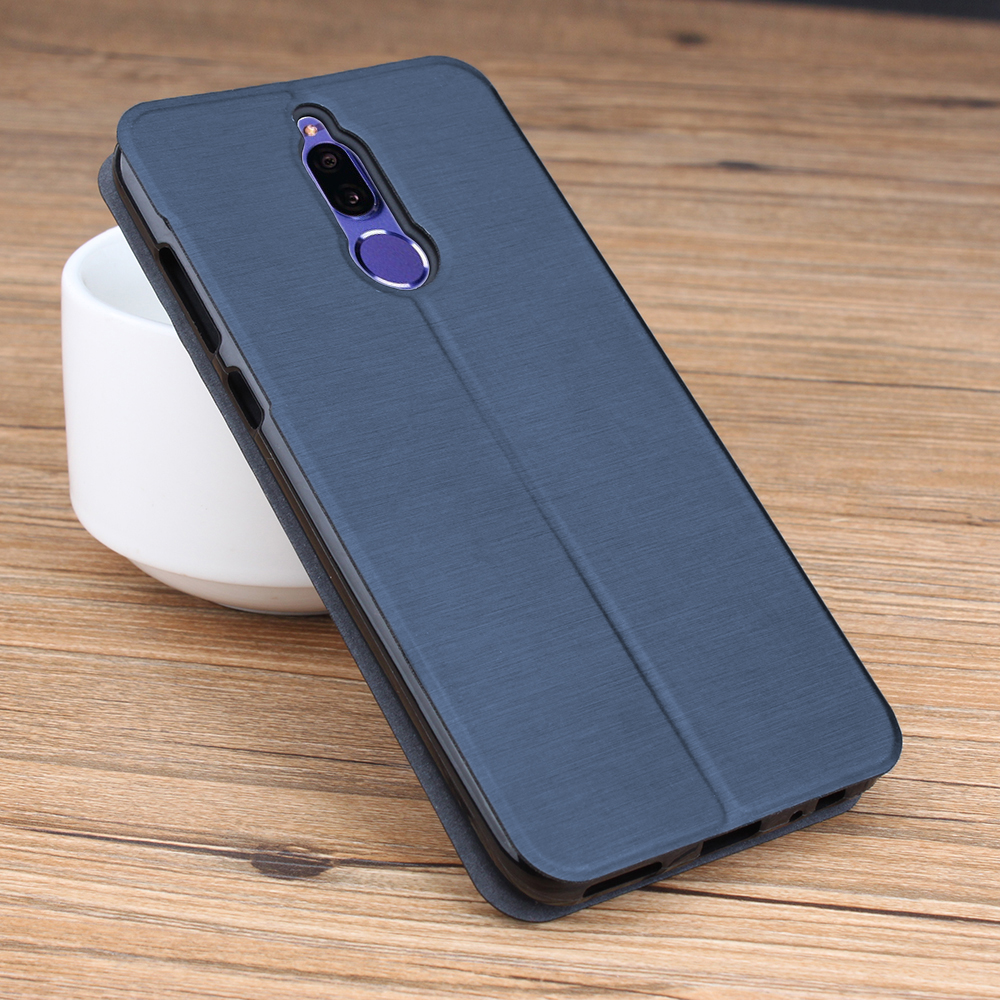 Bakeey-for-Xiaomi-Redmi-Note-9--Redmi-10X-4G-Case-Brushed-Pattern-Flip-with-Stand-Card-Slot-Shockpro-1734211-10