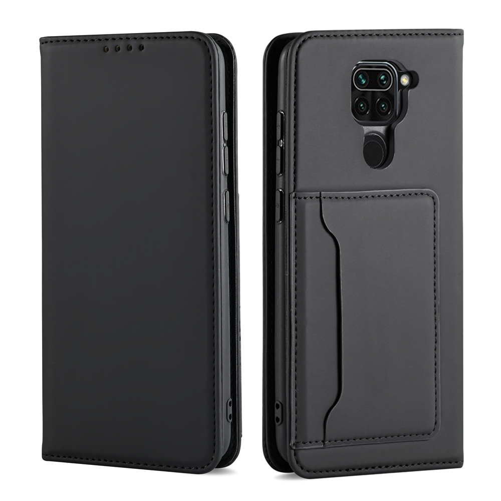 Bakeey-for-Xiaomi-Redmi-Note-9--Redmi-10X-4G-Case-Business-Flip-Magnetic-with-Multi-Card-Slots-Walle-1763324-2