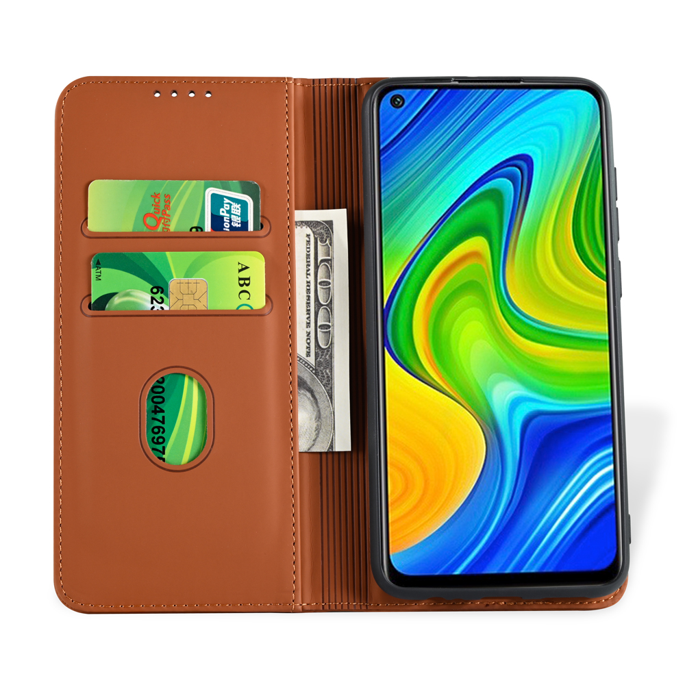 Bakeey-for-Xiaomi-Redmi-Note-9--Redmi-10X-4G-Case-Business-Flip-Magnetic-with-Multi-Card-Slots-Walle-1763324-14