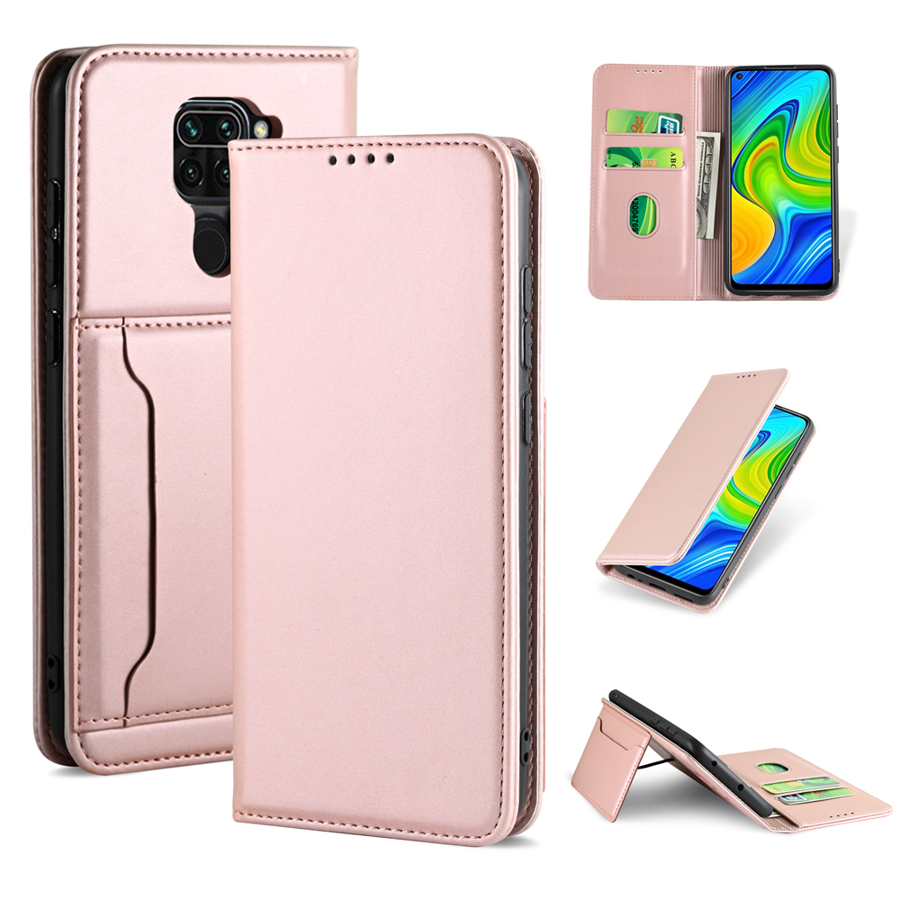 Bakeey-for-Xiaomi-Redmi-Note-9--Redmi-10X-4G-Case-Business-Flip-Magnetic-with-Multi-Card-Slots-Walle-1763324-17