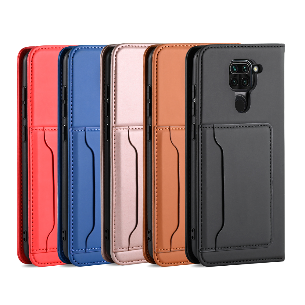 Bakeey-for-Xiaomi-Redmi-Note-9--Redmi-10X-4G-Case-Business-Flip-Magnetic-with-Multi-Card-Slots-Walle-1763324-22