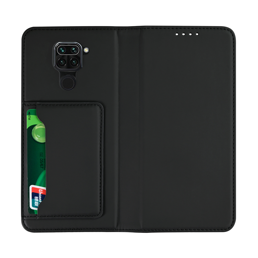 Bakeey-for-Xiaomi-Redmi-Note-9--Redmi-10X-4G-Case-Business-Flip-Magnetic-with-Multi-Card-Slots-Walle-1763324-4