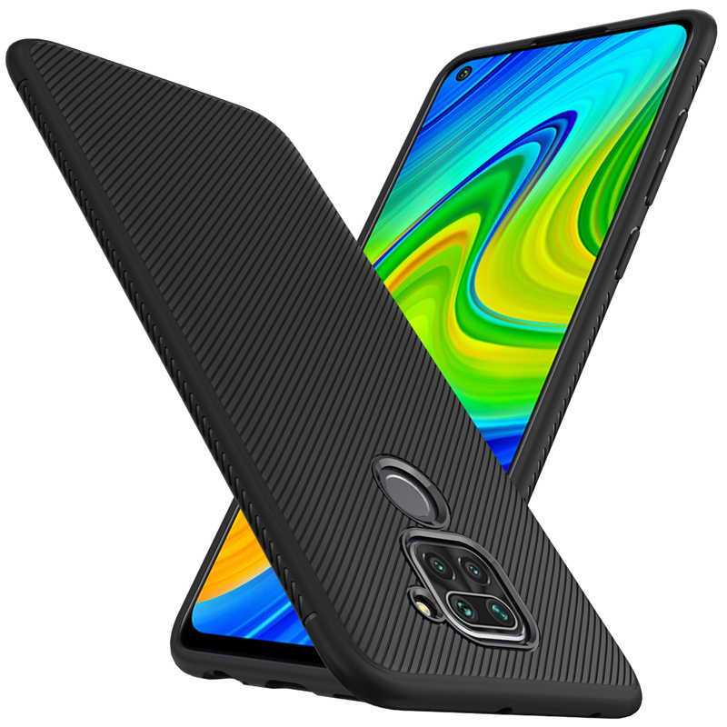 Bakeey-for-Xiaomi-Redmi-Note-9--Redmi-10X-4G-Case-Carbon-Fiber-Texture-Slim-Soft-Silicone-Shockproof-1726670-4