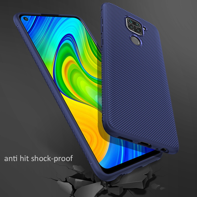 Bakeey-for-Xiaomi-Redmi-Note-9--Redmi-10X-4G-Case-Carbon-Fiber-Texture-Slim-Soft-Silicone-Shockproof-1726670-5