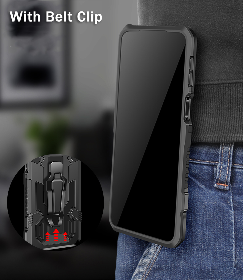 Bakeey-for-Xiaomi-Redmi-Note-9--Redmi-10X-4G-Case-Dual-Layer-Rugged-Armor-Magnetic-with-Belt-Clip-St-1761099-6