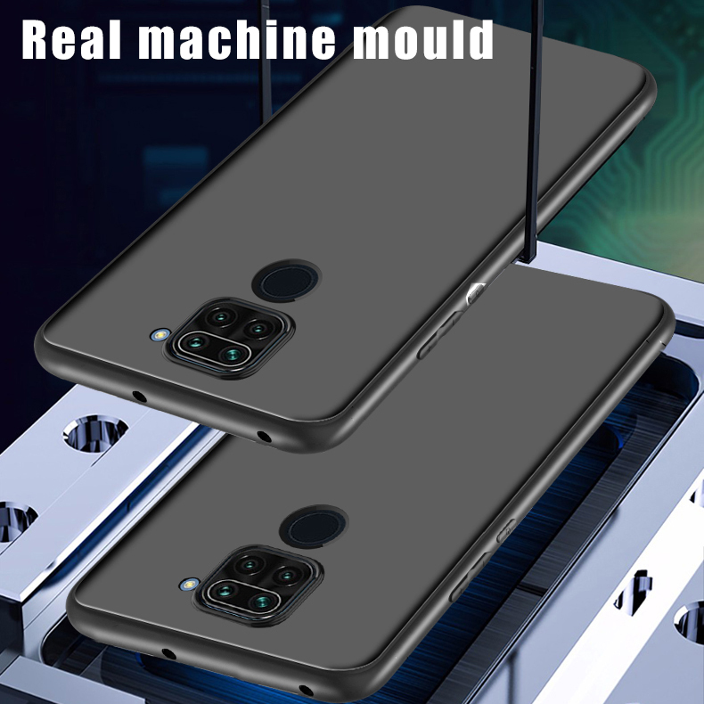 Bakeey-for-Xiaomi-Redmi-Note-9--Redmi-10X-4G-Case-Silky-Smooth-Anti-fingerprint-Shockproof-Hard-PC-P-1694886-2