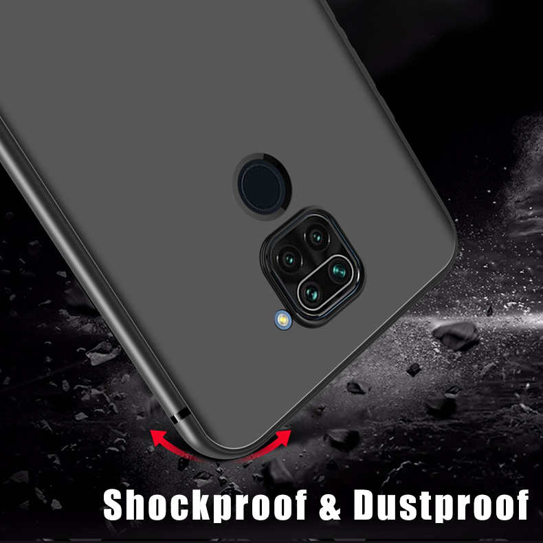 Bakeey-for-Xiaomi-Redmi-Note-9--Redmi-10X-4G-Case-Silky-Smooth-Anti-fingerprint-Shockproof-Hard-PC-P-1694886-4
