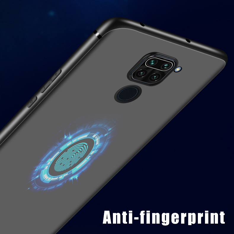 Bakeey-for-Xiaomi-Redmi-Note-9--Redmi-10X-4G-Case-Silky-Smooth-Anti-fingerprint-Shockproof-Hard-PC-P-1694886-5