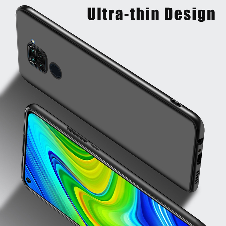 Bakeey-for-Xiaomi-Redmi-Note-9--Redmi-10X-4G-Case-Silky-Smooth-Anti-fingerprint-Shockproof-Hard-PC-P-1694886-6