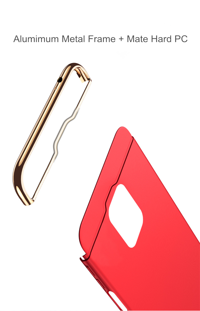 Bakeey-for-Xiaomi-Redmi-Note-9-Case-Alumimum-Metal-Frame-Shockproof-Mate-Hard-PC-Protective-Case-Non-1775657-2