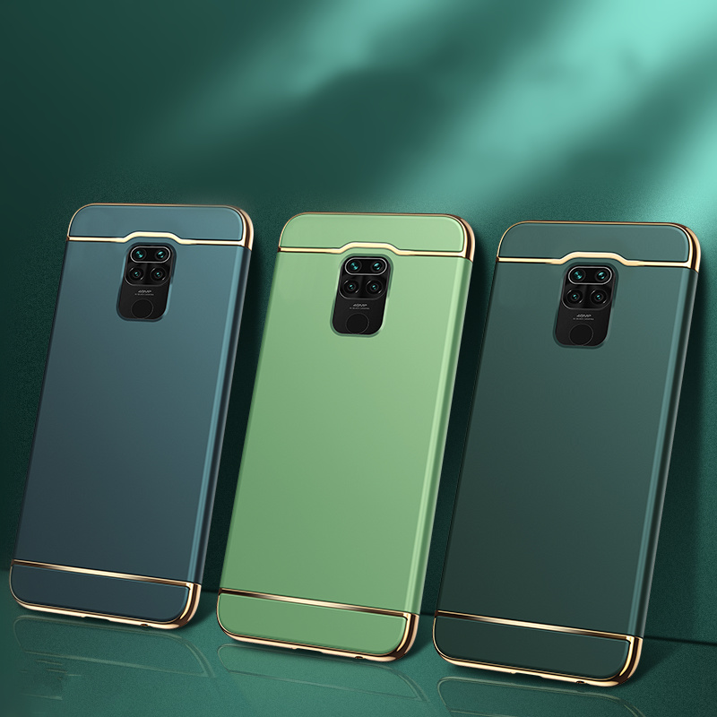 Bakeey-for-Xiaomi-Redmi-Note-9-Case-Alumimum-Metal-Frame-Shockproof-Mate-Hard-PC-Protective-Case-Non-1775657-16