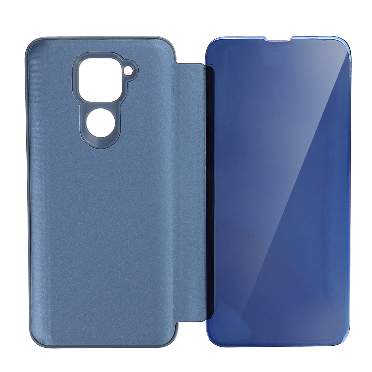 Bakeey-for-Xiaomi-Redmi-Note-9-Case-Plating-Mirror-Window-Shockproof-Flip-Full-Cover-Protective-Case-1690416-15