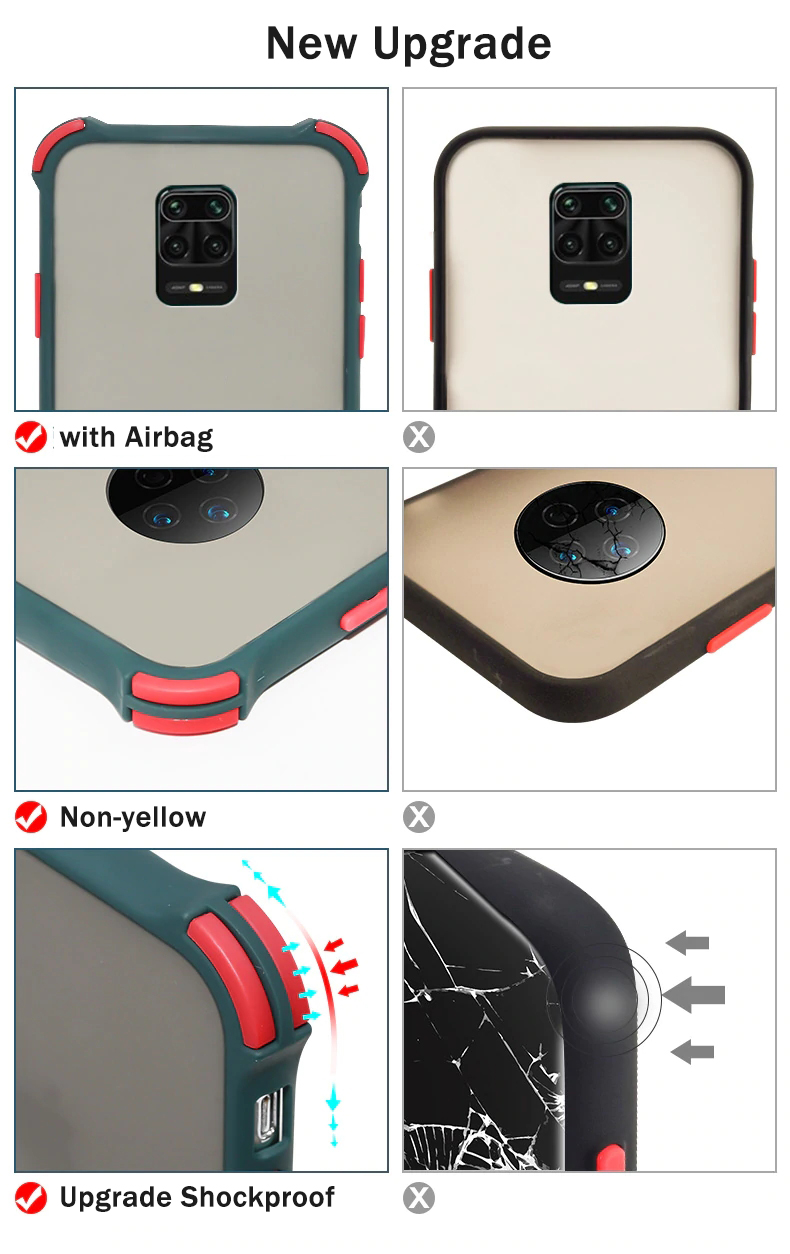 Bakeey-for-Xiaomi-Redmi-Note-9S--Redmi-Note-9-Pro--Redmi-Note-9-Pro-Max-Case-Armor-Airbag-Shockproof-1685221-2