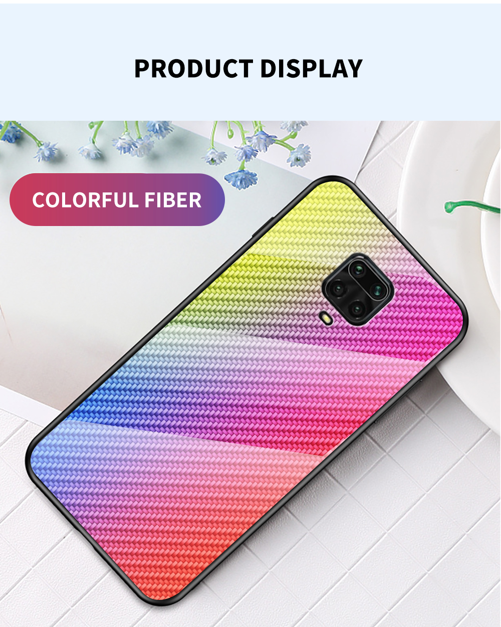 Bakeey-for-Xiaomi-Redmi-Note-9S--Redmi-Note-9-Pro-Case-Carbon-Fiber-Pattern-Gradient-Color-Tempered--1707247-13