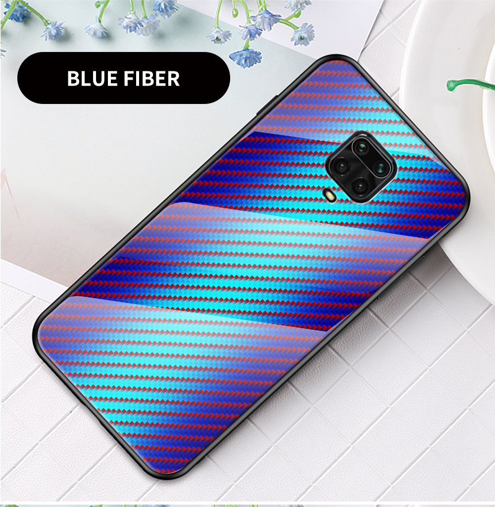Bakeey-for-Xiaomi-Redmi-Note-9S--Redmi-Note-9-Pro-Case-Carbon-Fiber-Pattern-Gradient-Color-Tempered--1707247-16