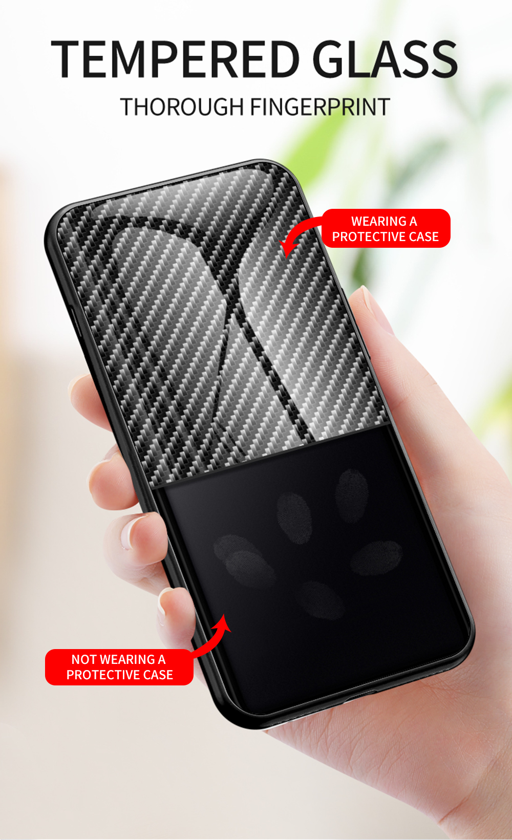Bakeey-for-Xiaomi-Redmi-Note-9S--Redmi-Note-9-Pro-Case-Carbon-Fiber-Pattern-Gradient-Color-Tempered--1707247-7