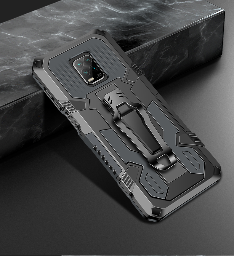 Bakeey-for-Xiaomi-Redmi-Note-9S--Redmi-Note-9-Pro-Case-Dual-Layer-Rugged-Armor-Magnetic-with-Belt-Cl-1760815-11
