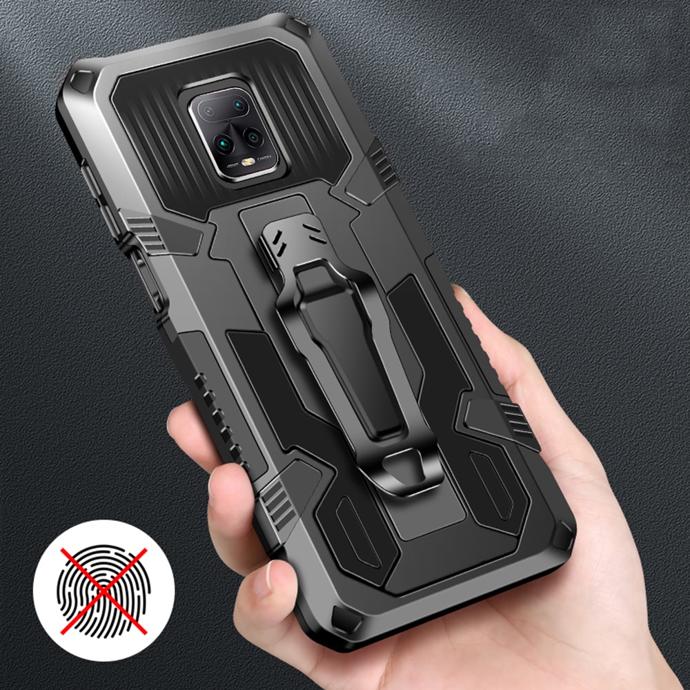 Bakeey-for-Xiaomi-Redmi-Note-9S--Redmi-Note-9-Pro-Case-Dual-Layer-Rugged-Armor-Magnetic-with-Belt-Cl-1760815-5